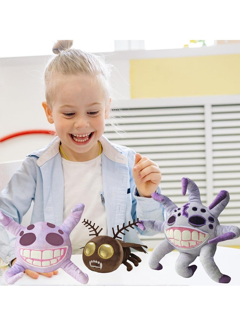 Doors Floor 2 Horror Plush Toy, 20cm Soft and Cute Grumble Plush Animal Doll, Door Plush Animal Plush Doll, Suitable for Game Fans, Children's Birthday Holiday Gift (Four Tentacle Monster) - Image 2